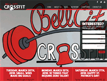 Tablet Screenshot of bellcitycrossfit.com